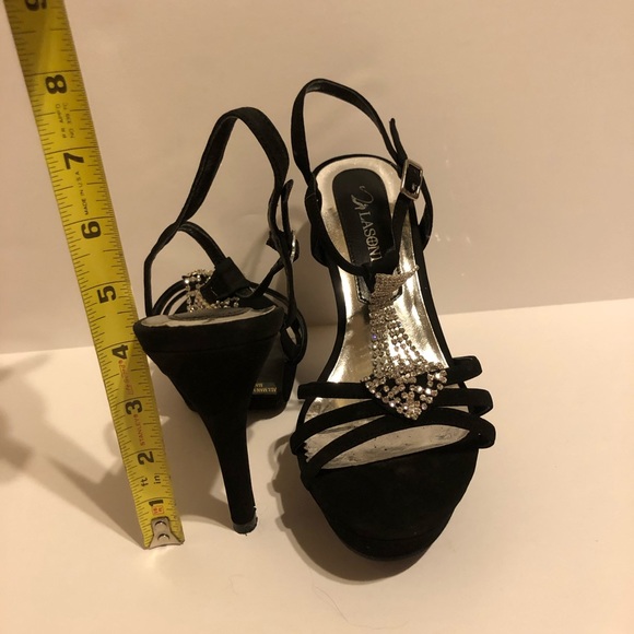 Black & Diamond Heels - Picture 4 of 7